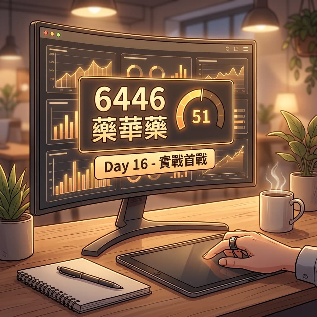 Day 16：量化實戰 — 藥華藥個股解析