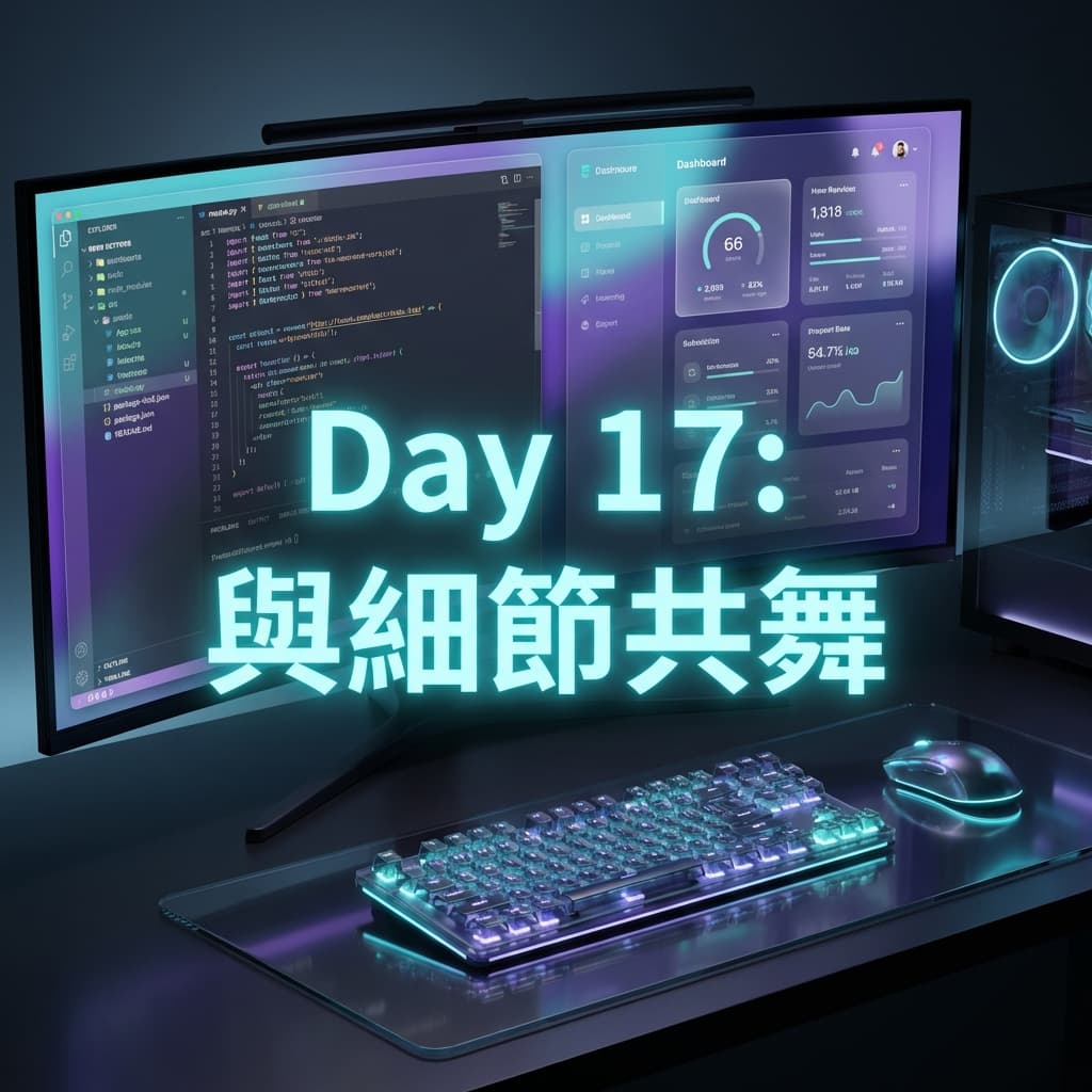 Day 17：與細節共舞：部署優化與顯示打磨的修煉之路