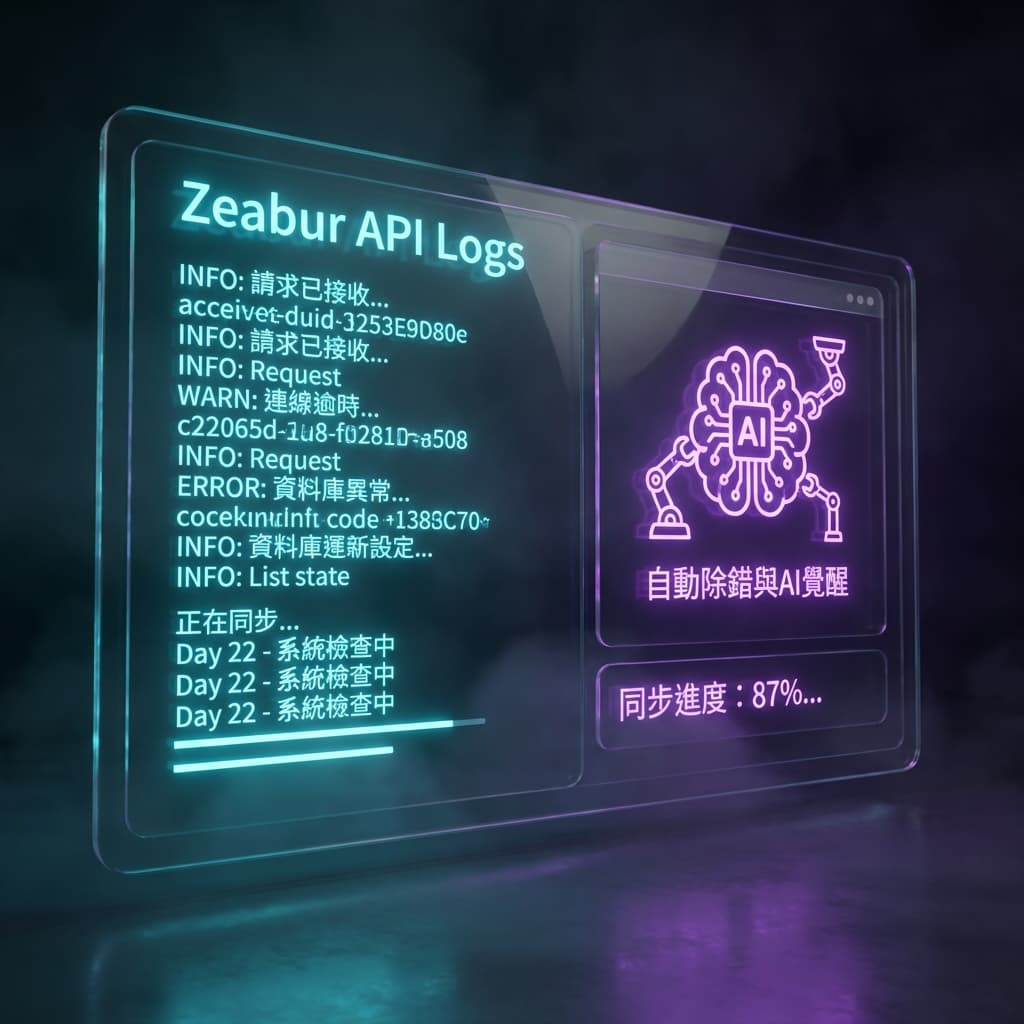 Day 22：當除錯成了自動化任務，我終於能在這場數據冒險中稍微喘口氣了